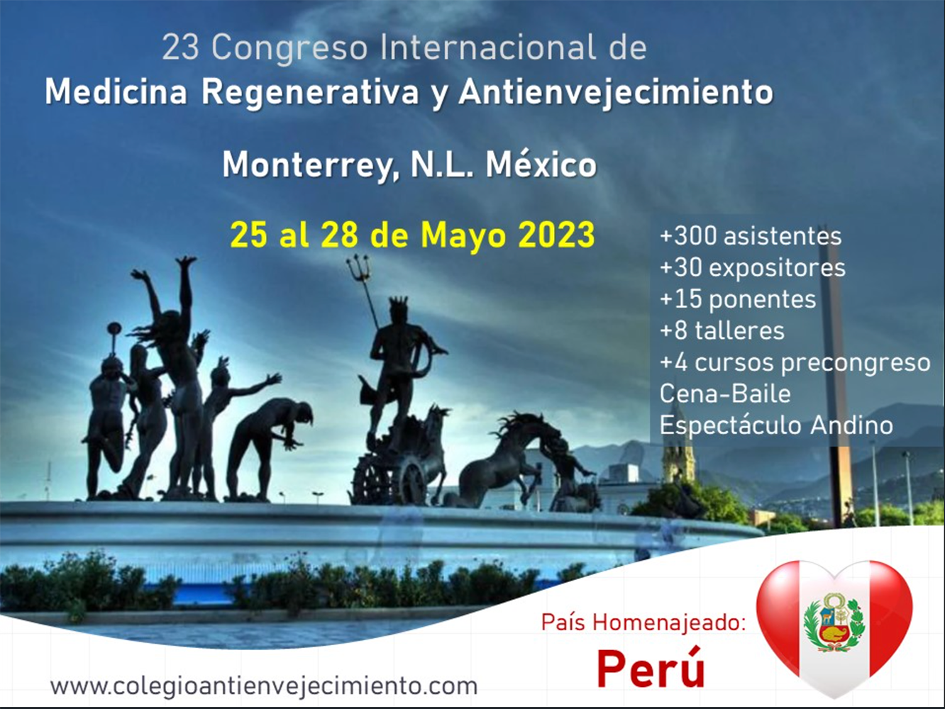 23 Congreso Internacional de Medicina Regenerativa y Antienvejecimiento