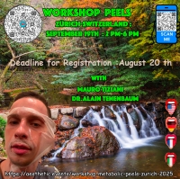 flyer for workshop hands on peelings september 2025 in zurich
